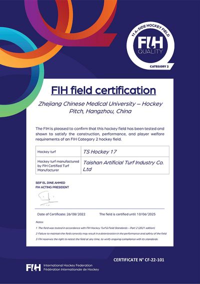 Certification