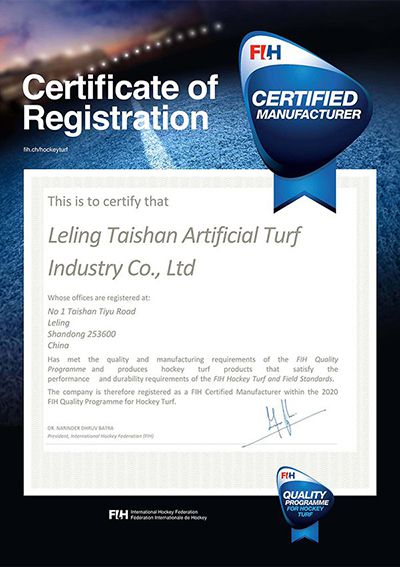 Certification