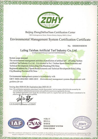 Certification