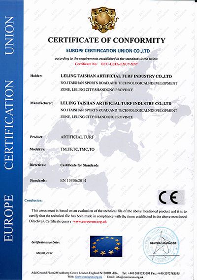 CE Certificate
