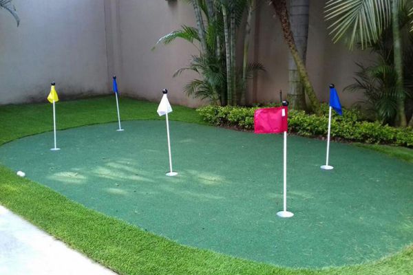 Golf field in Ecuador
