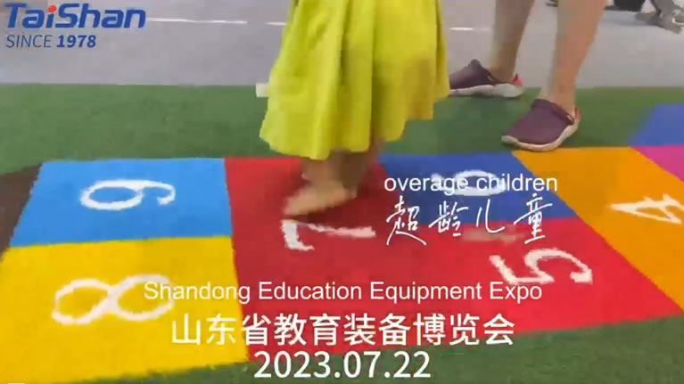 Anti-Bacterial Iron Negative Releasing Artificial Grass For Kindergarten