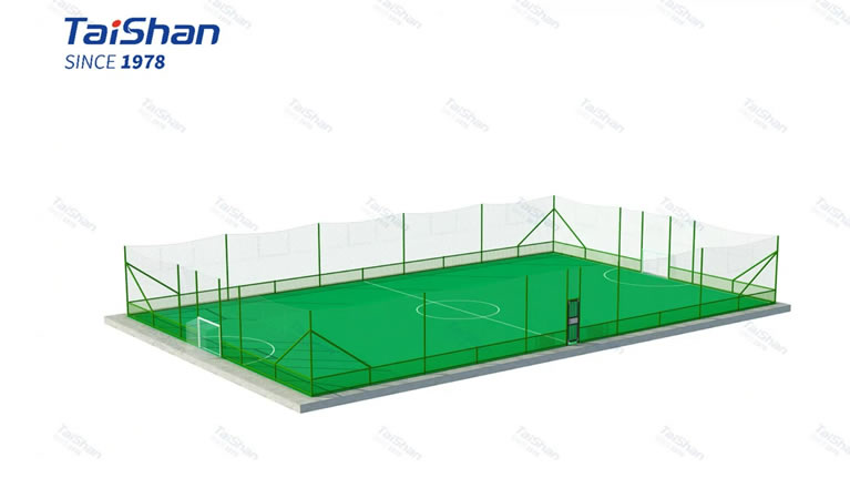 3D MINI Soccer Futsal Court Solution